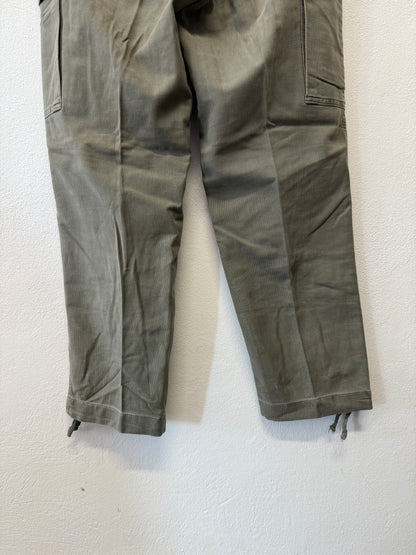 Vintage 80’s German Army Moleskin Cargo Pants “W31”