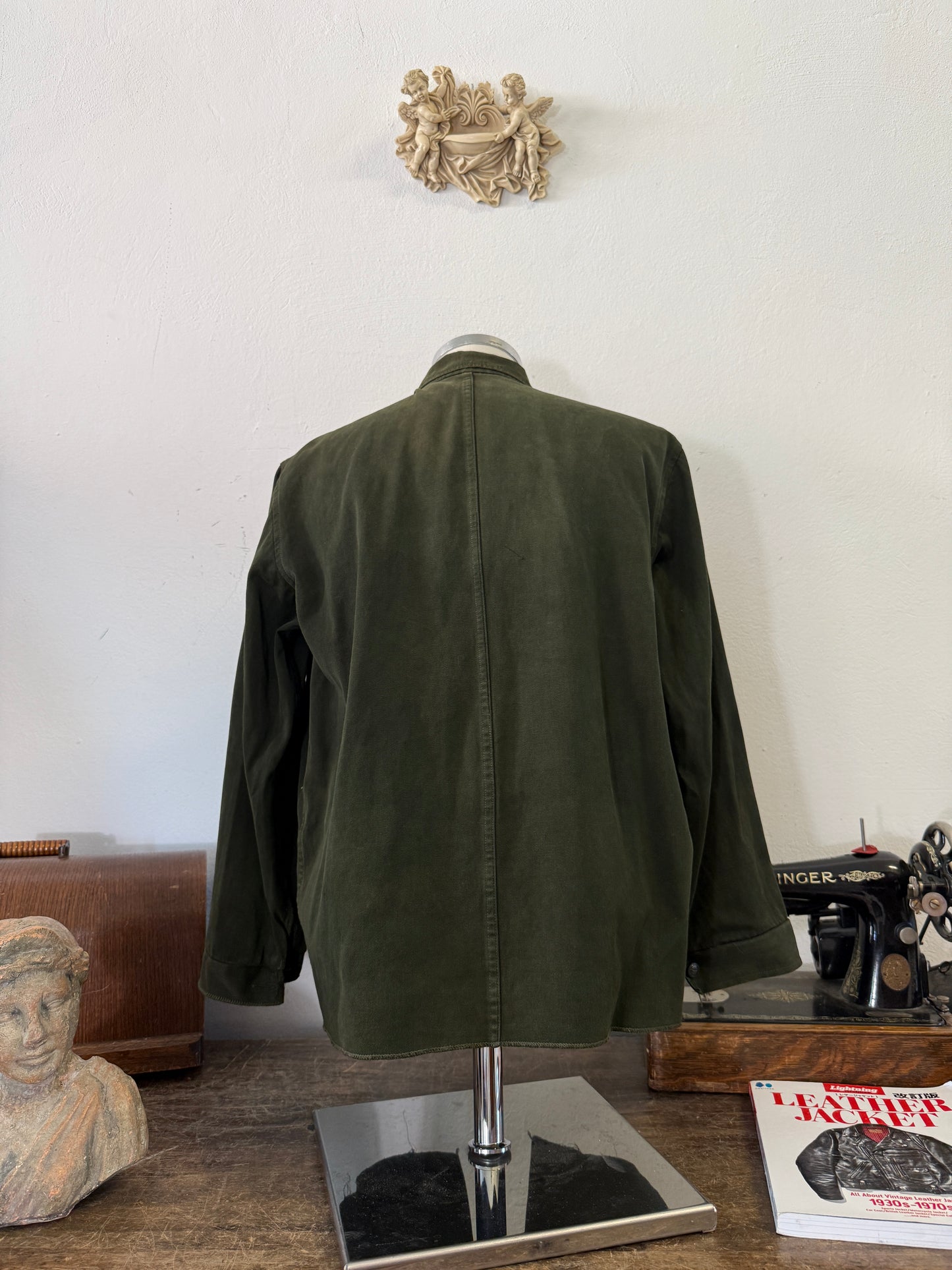 Vintage 80’s Faded Hungarian Army Shirt “S”