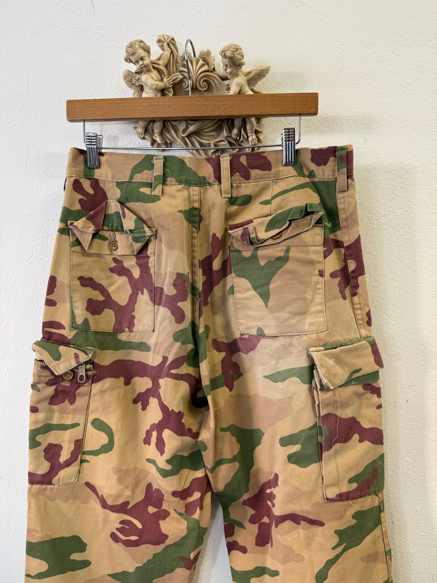 Vintage Italian Army Cargo Pants “W33”