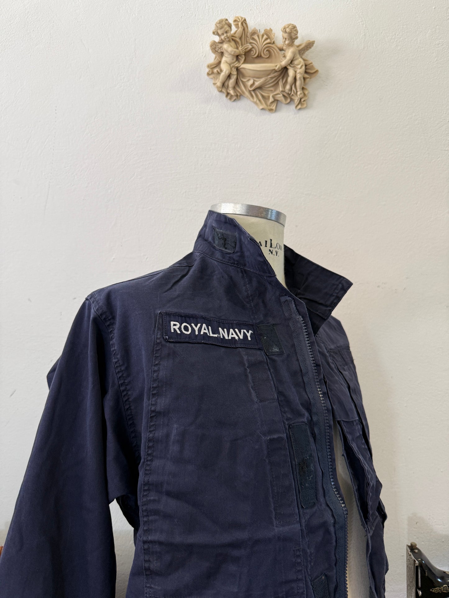 Vintage British Royal Navy Jacket “S”