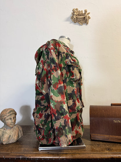 Vintage Swiss Army Camo Jacket M70 “L/XL”
