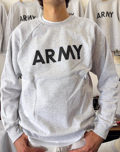 Raglan ARMY Sweatshirt - Mister Archive®