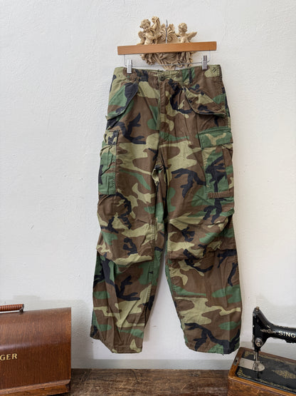 Vintage Woodland Cargo Pants M65 Us Army “W31”