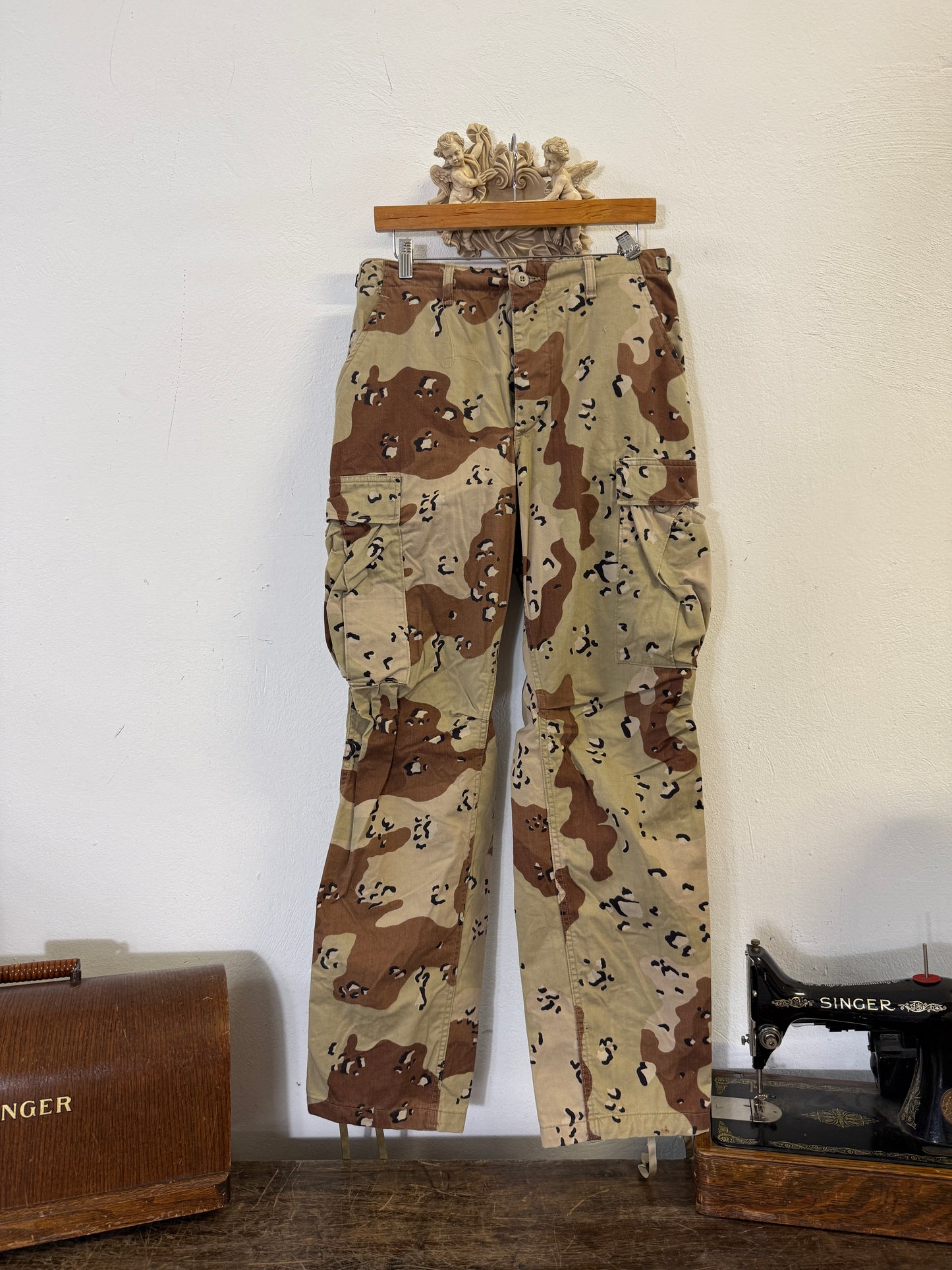 Vintage Desert Chocolate Cargo Pants Us Army “W31”