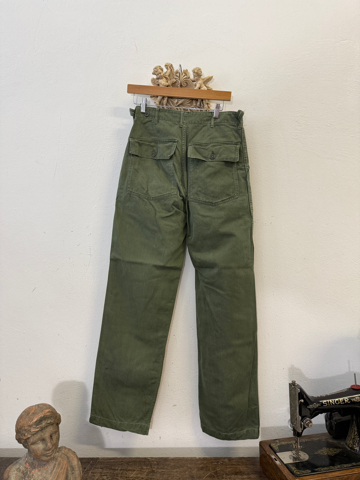 Vintage Og 107 Us Army Fatigue Pants “W28”