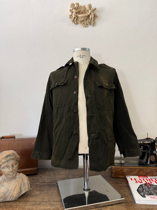 Vintage 80’s Faded Hungarian Army Shirt “XS”