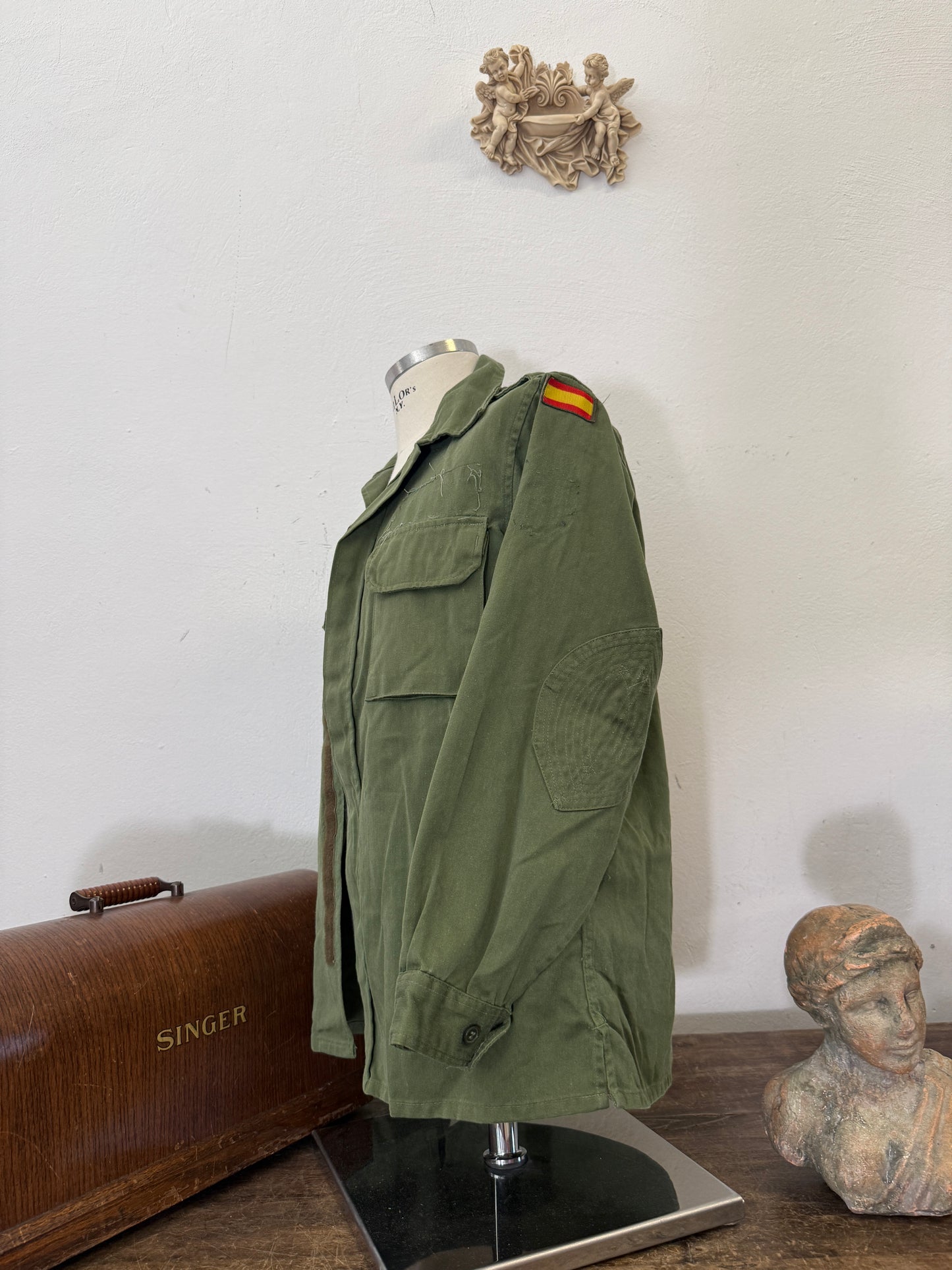 Vintage Spanish Army Shirt “M”