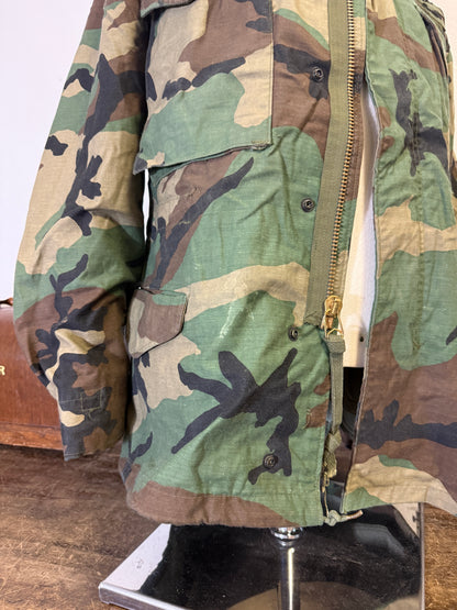 Vintage Woodland Field Jacket M65 Us Army “S”