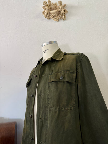 Vintage 80’s Faded Hungarian Army Shirt “M”