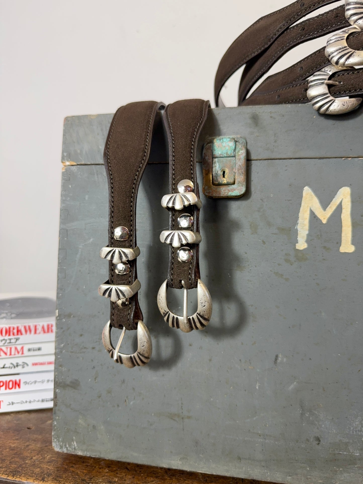 Western Suede Belt