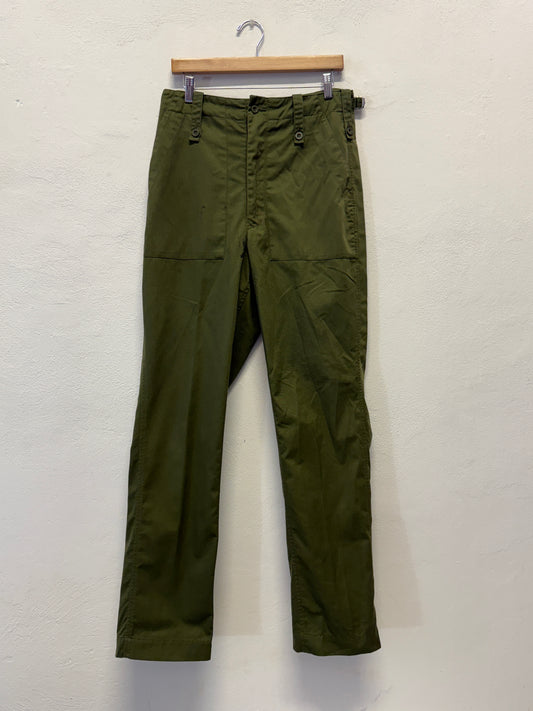 Vintage British Fatigue Army Pants “W31”