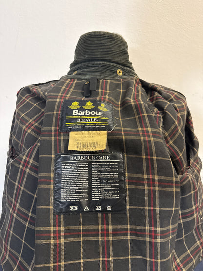 Vintage Barbour Bedale Jacket With Mending “S”