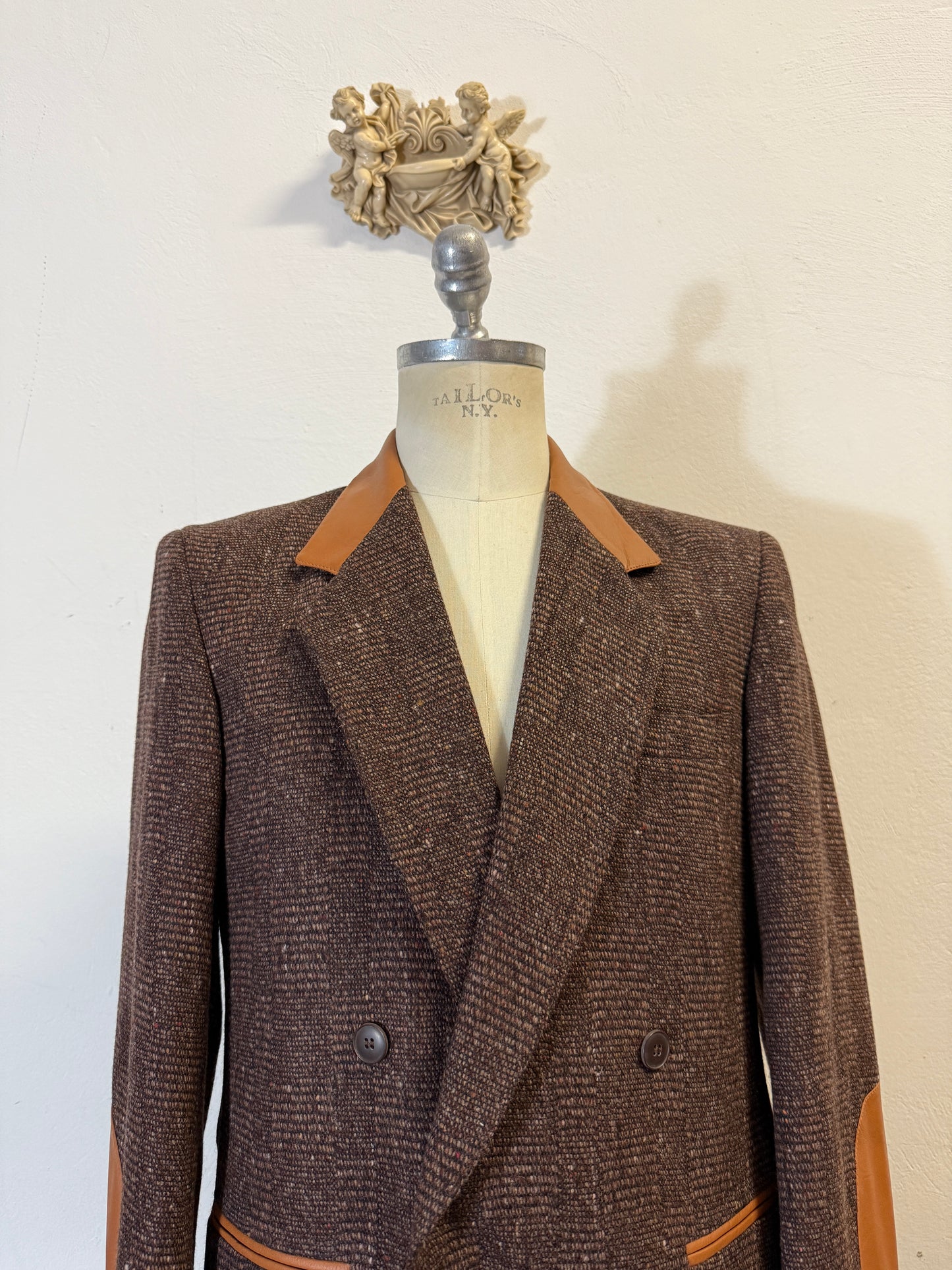 Vintage Wool Double Breasted Jacket  “M”
