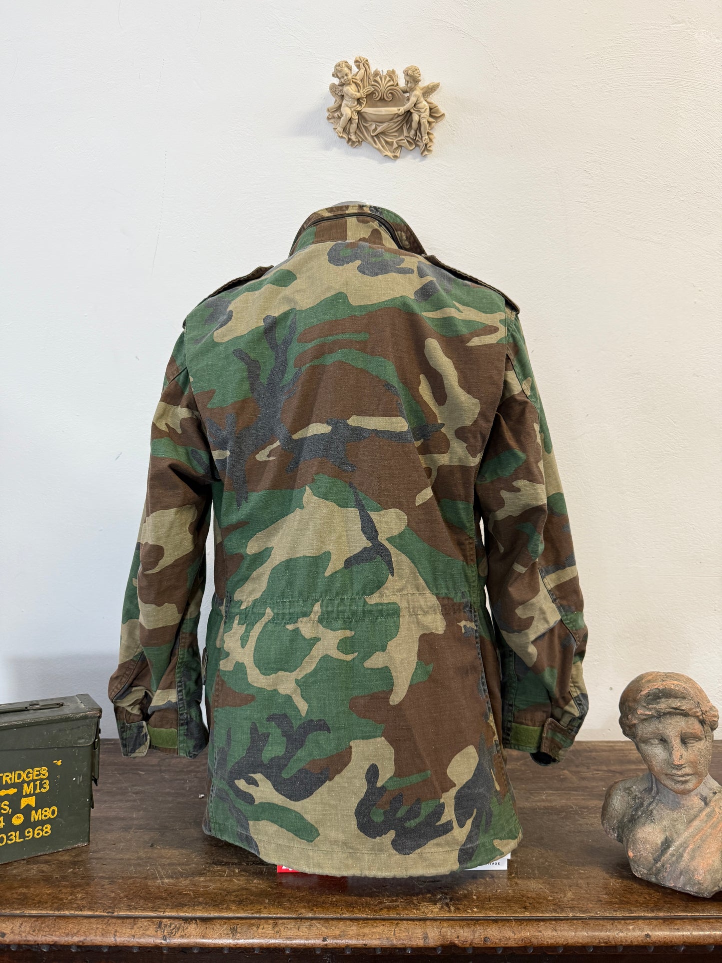 Vintage Woodland Field Jacket M65 Us Army “L/XL”