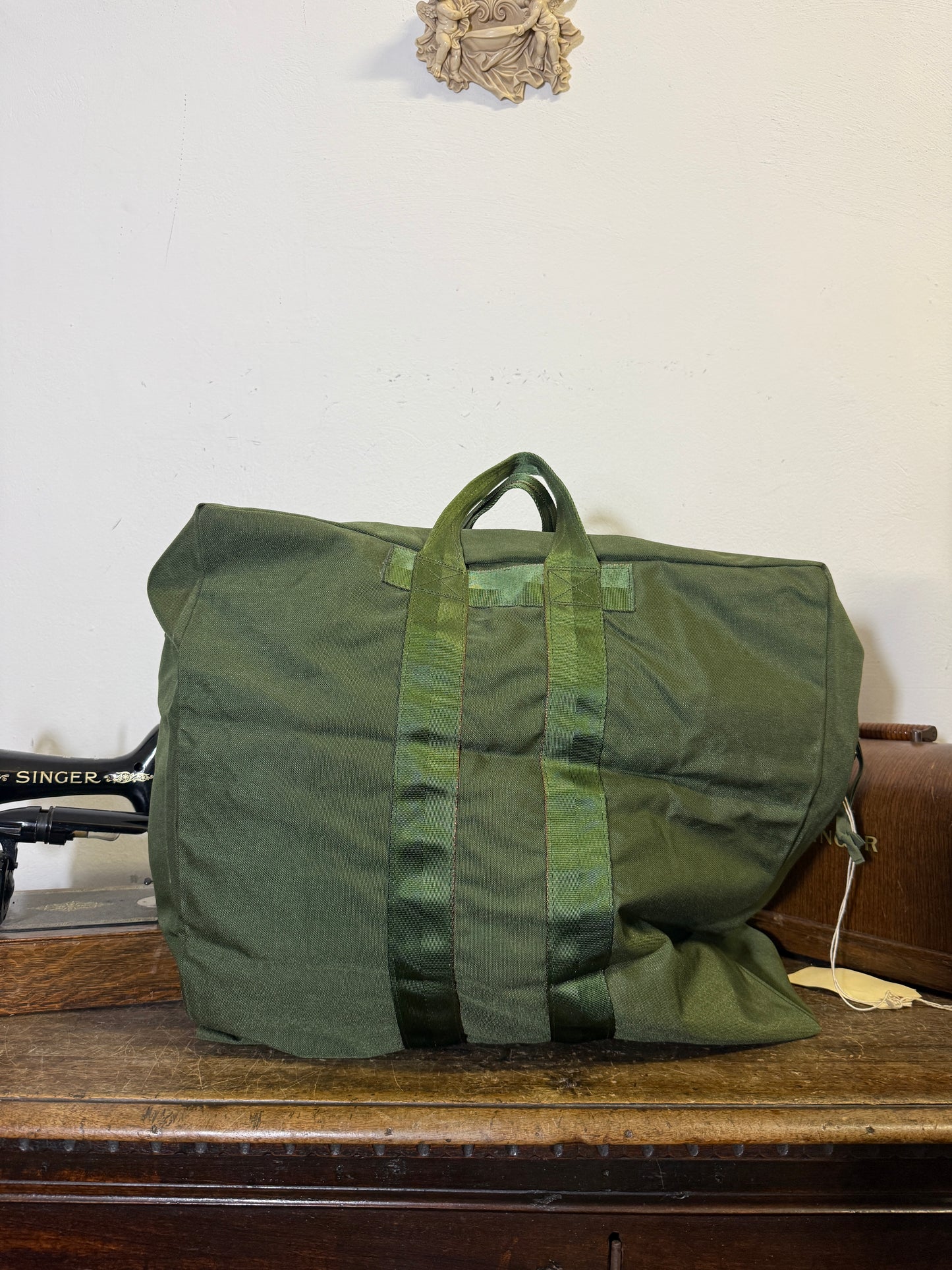 Vintage Nylon Us Flyers Kit Bag