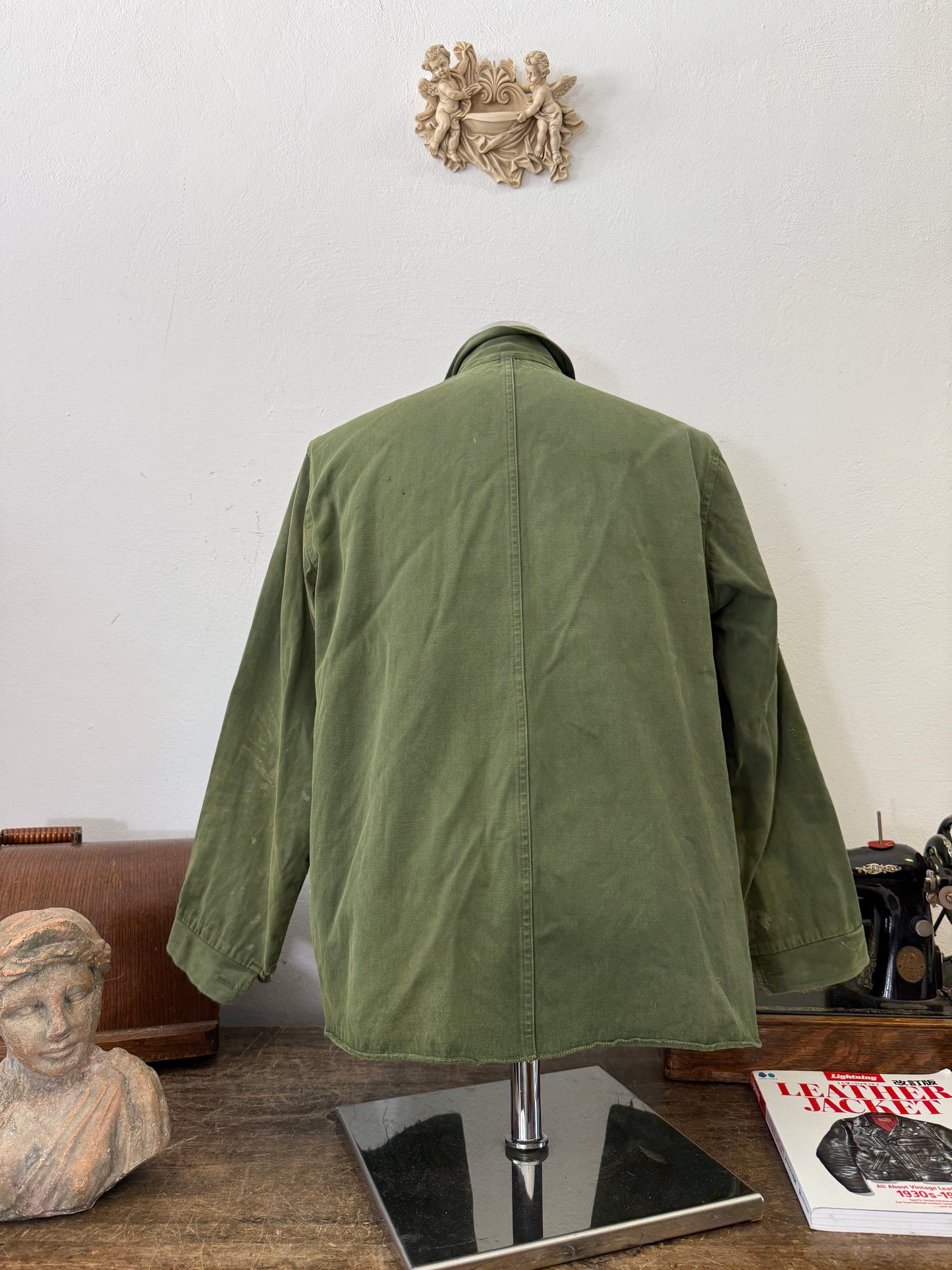 Vintage 80’s Faded Hungarian Army Shirt “S”