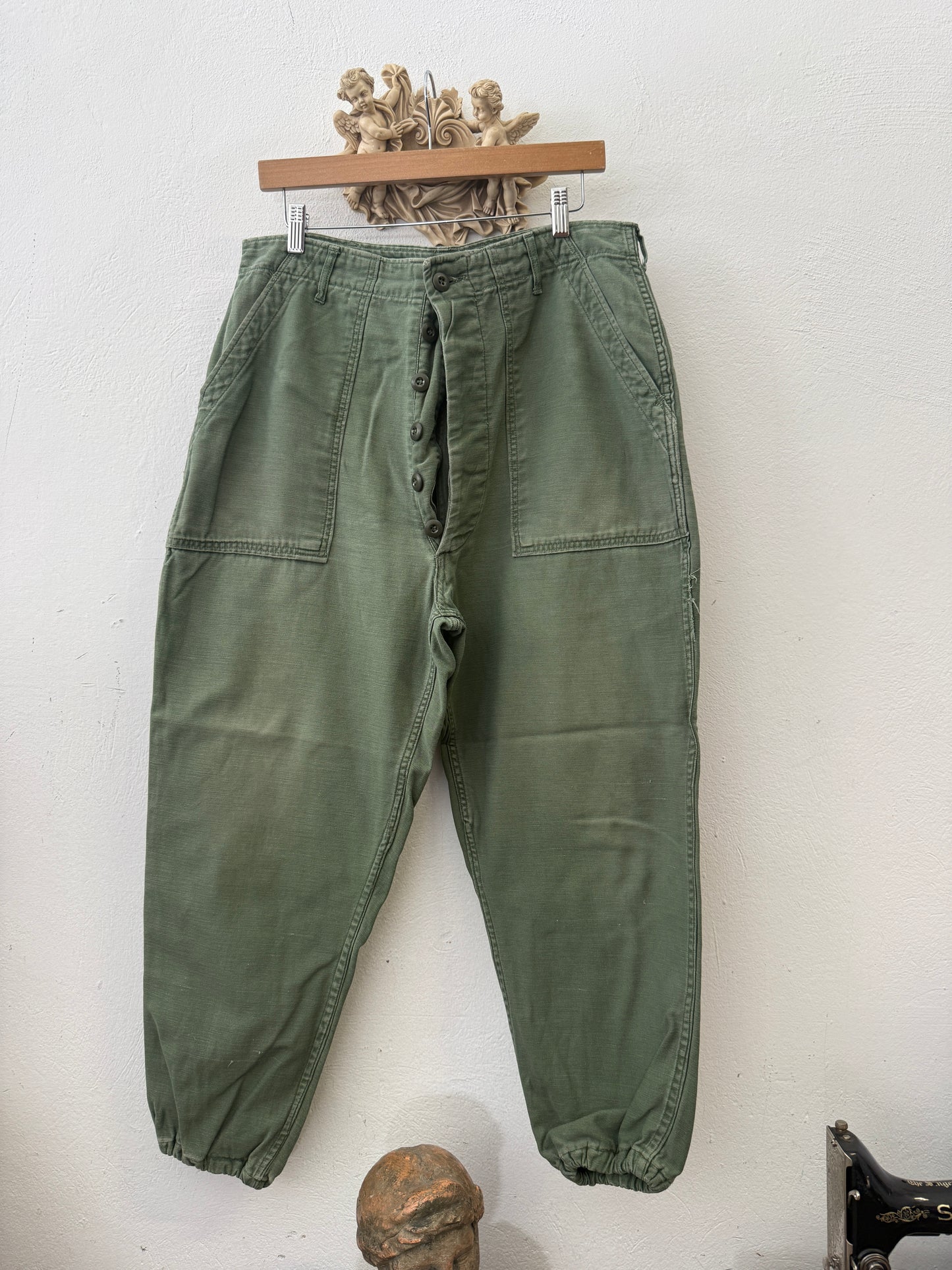 Vintage Og 107 Us Army Fatigue Pants “W33”