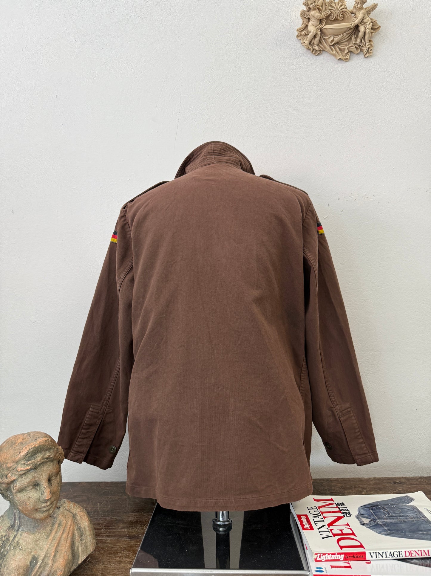 Vintage Moleskin German Army Jacket “M/L”