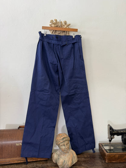 Vintage German Army Work Pants HBT “W36”