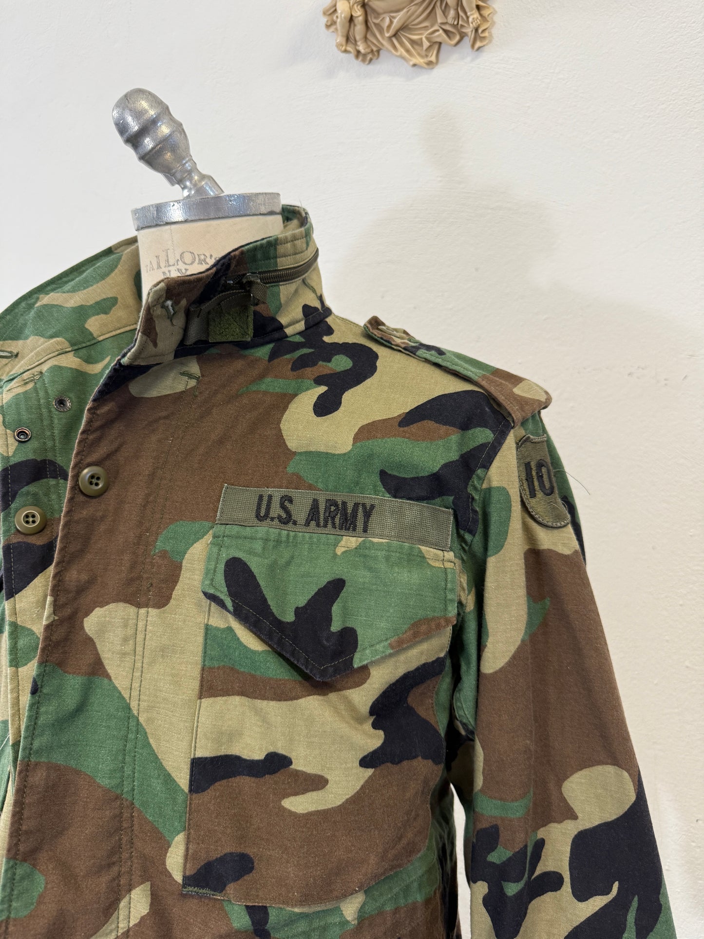 Vintage Woodland Field Jacket M65 Us Army “S”