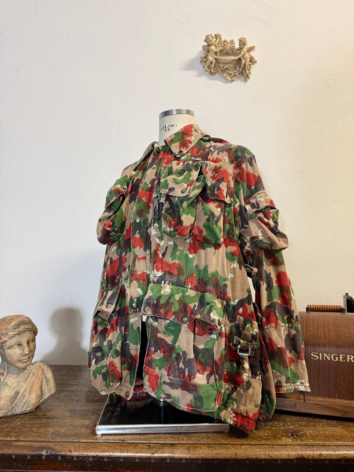 Vintage Swiss Army Camo Jacket M70 “L/XL”