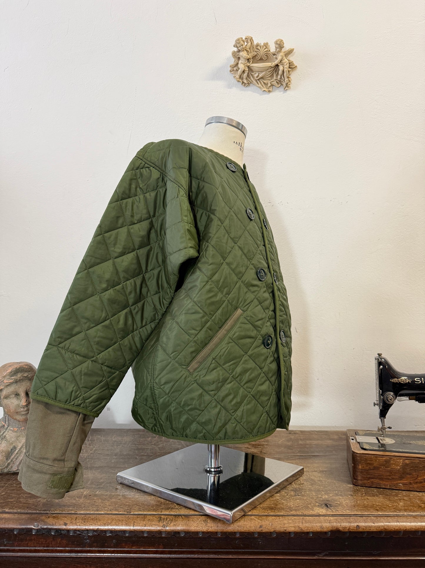 Rework - Vintage British Army Liner Jacket “L/XL”