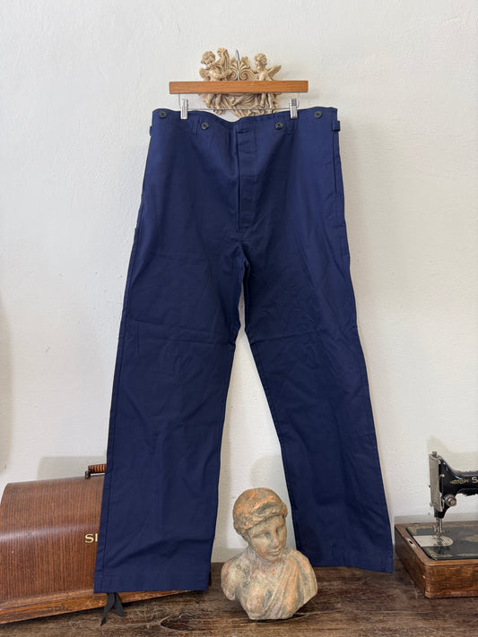 Vintage German Army Work Pants HBT “W38”