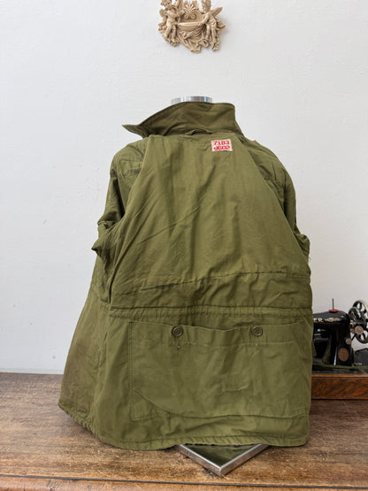 Vintage Danish Army Jacket HBT “M/L”