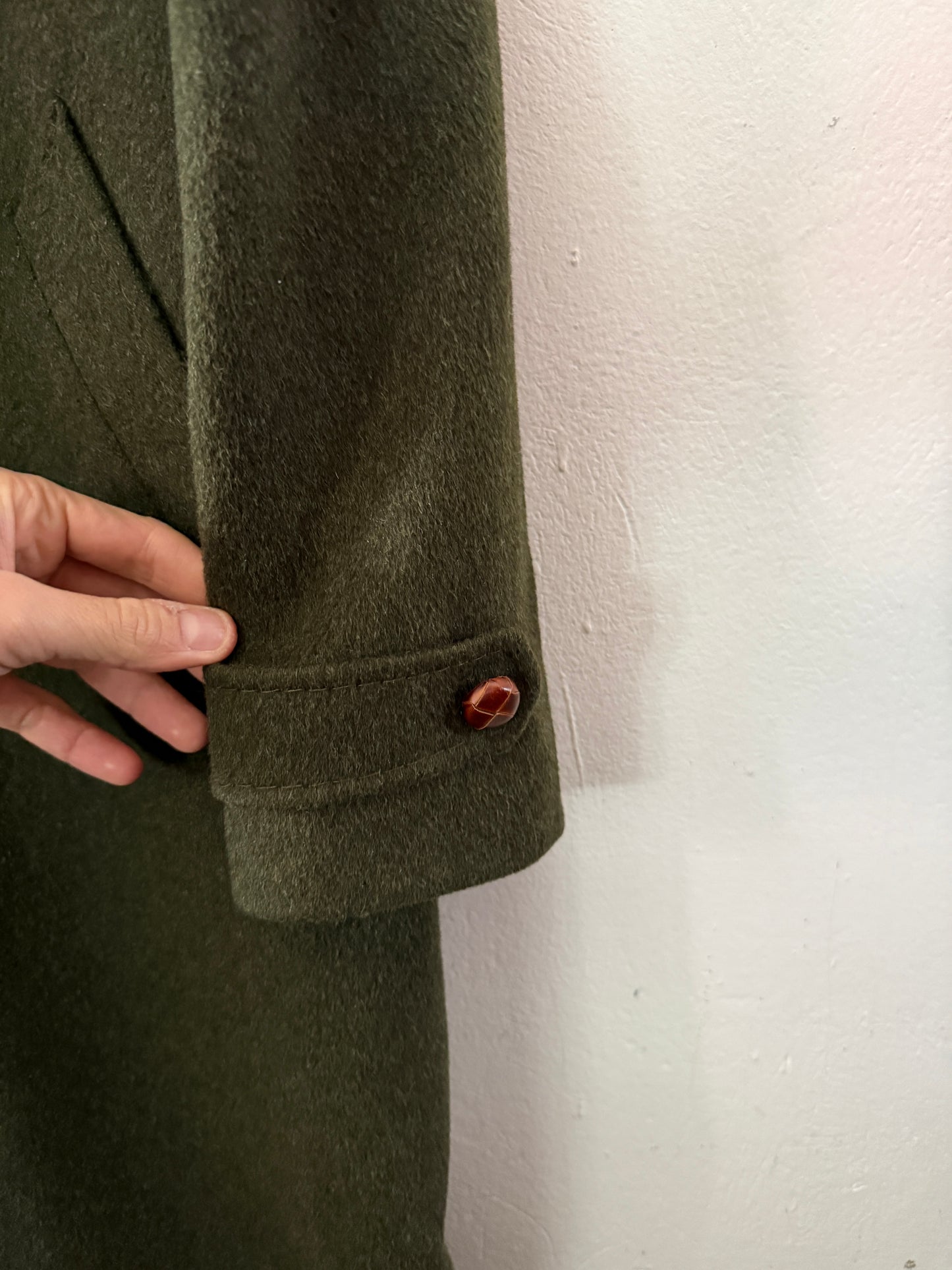 Vintage 80’s Loden Coat “XL”