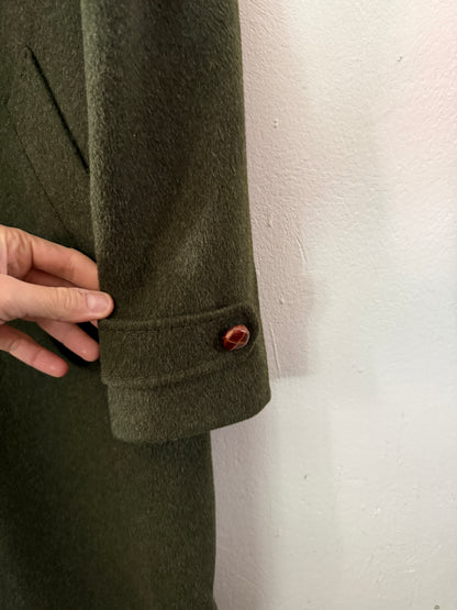 Vintage 80’s Loden Coat “XL”