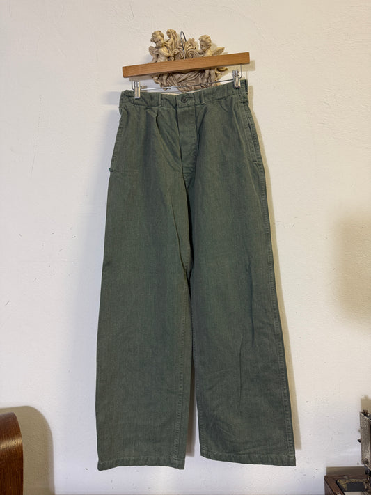 Vintage 70’s Fristads Sanfor Swedish Work Pants “W28”