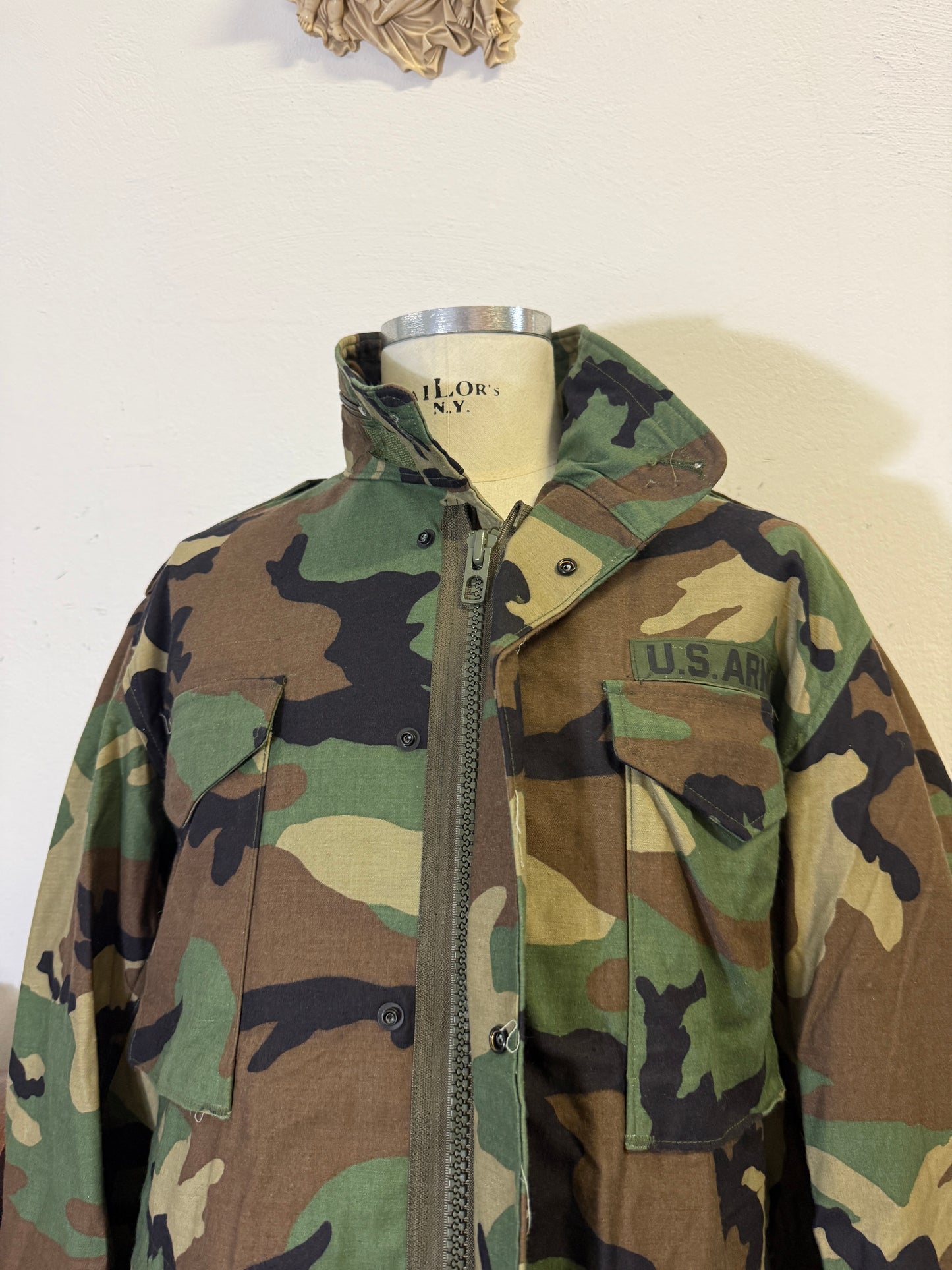 Vintage Woodland Field Jacket M65 Us Army “XL”