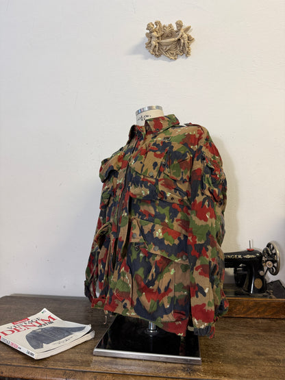 Vintage Swiss Army Camo Jacket M70 “L/XL”