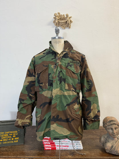 Vintage Woodland Field Jacket M65 Us Army “M”