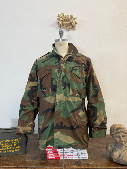 Vintage Woodland Field Jacket M65 Us Army “M”