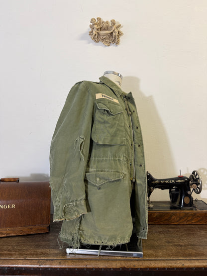 Distressed Vintage Field Jacket M51 US Army “M/L”