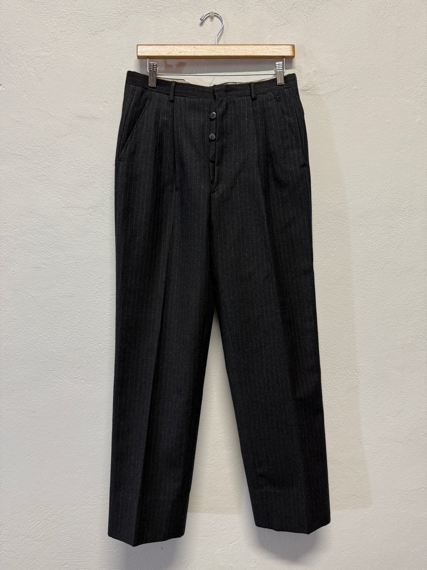 Vintage Grey Pinstripe Pants “W31”