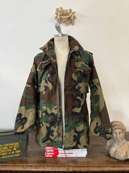 Vintage Woodland Field Jacket M65 Us Army “XS”