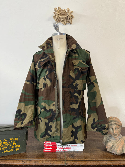 Vintage Woodland Field Jacket M65 Us Army “XS”