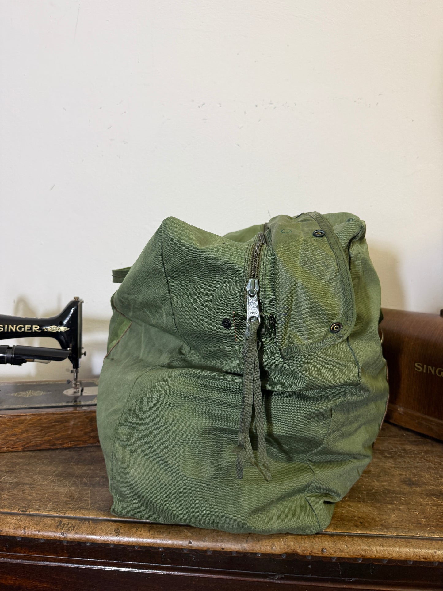 Vintage Nylon Us Flyers Kit Bag