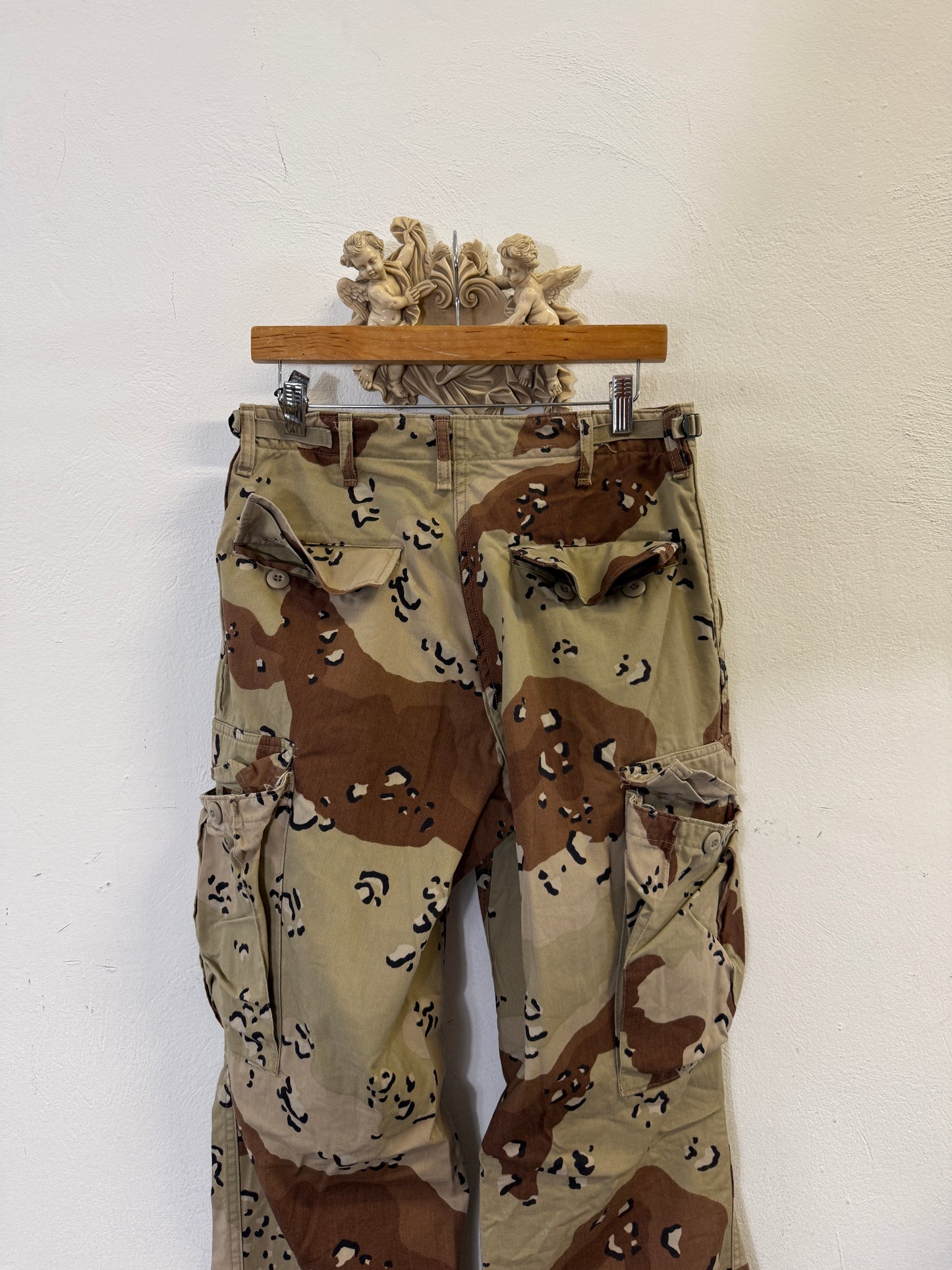 Vintage Desert Chocolate Cargo Pants Us Army “W31”
