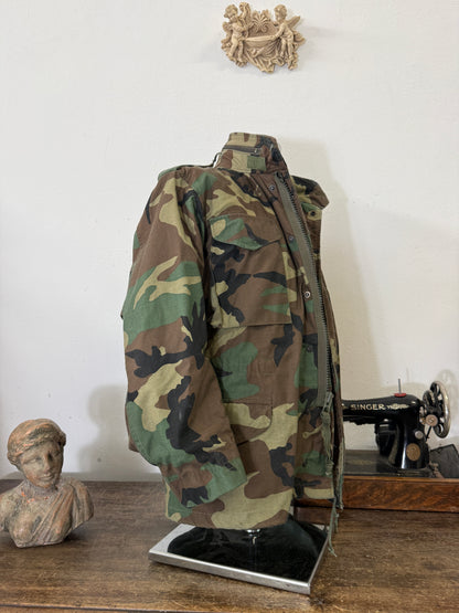 Vintage Woodland Field Jacket M65 Us Army “S”