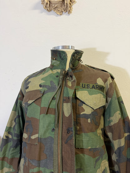 Vintage Woodland Field Jacket M65 Us Army “M”