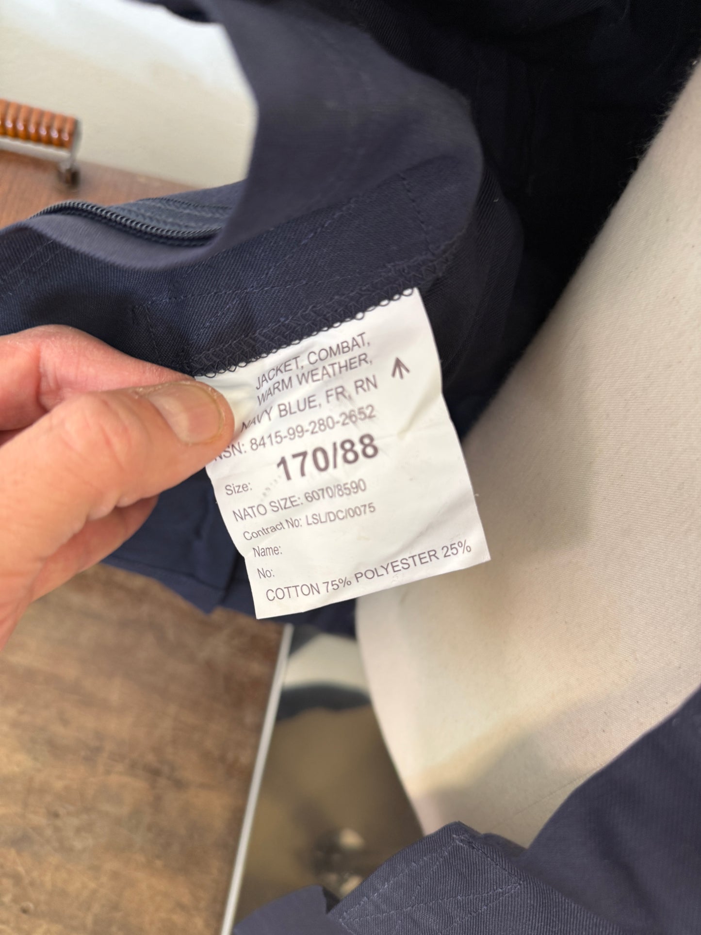 Vintage British Royal Navy Jacket “M”