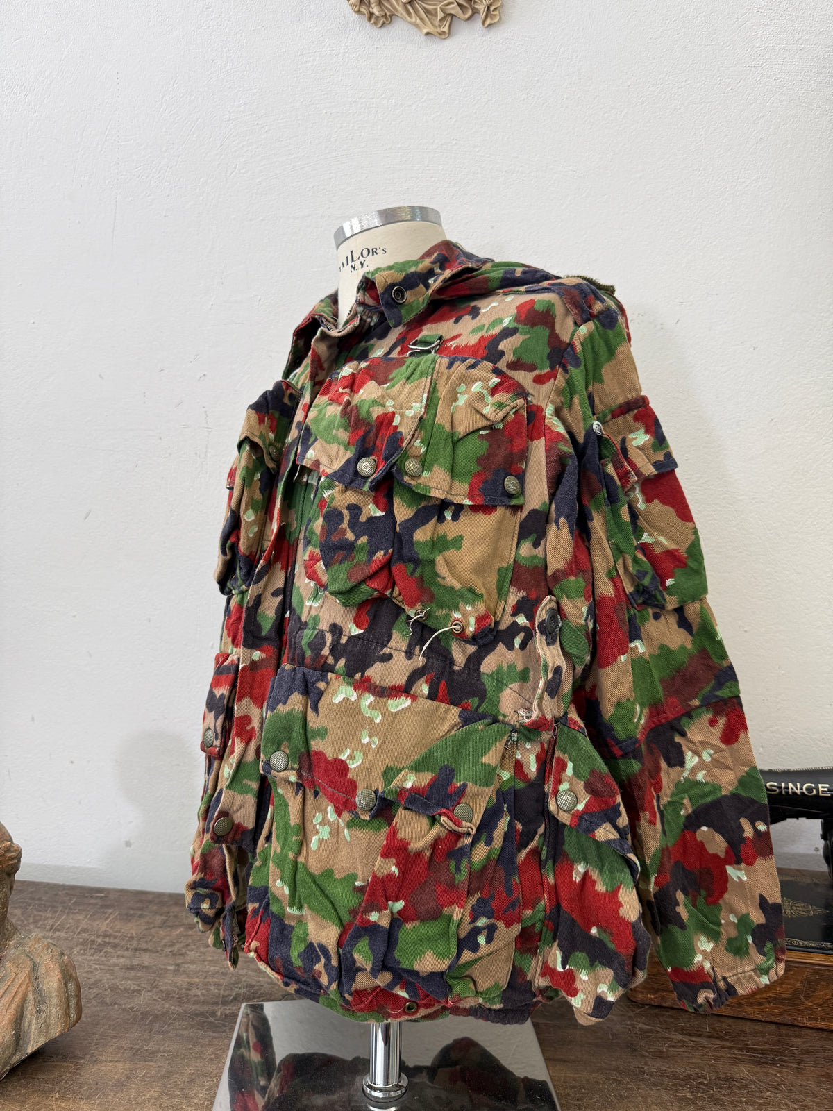 Vintage Swiss Army Camo Jacket M70 “S/M”
