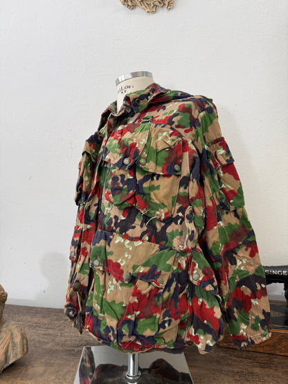Vintage Swiss Army Camo Jacket M70 “S/M”