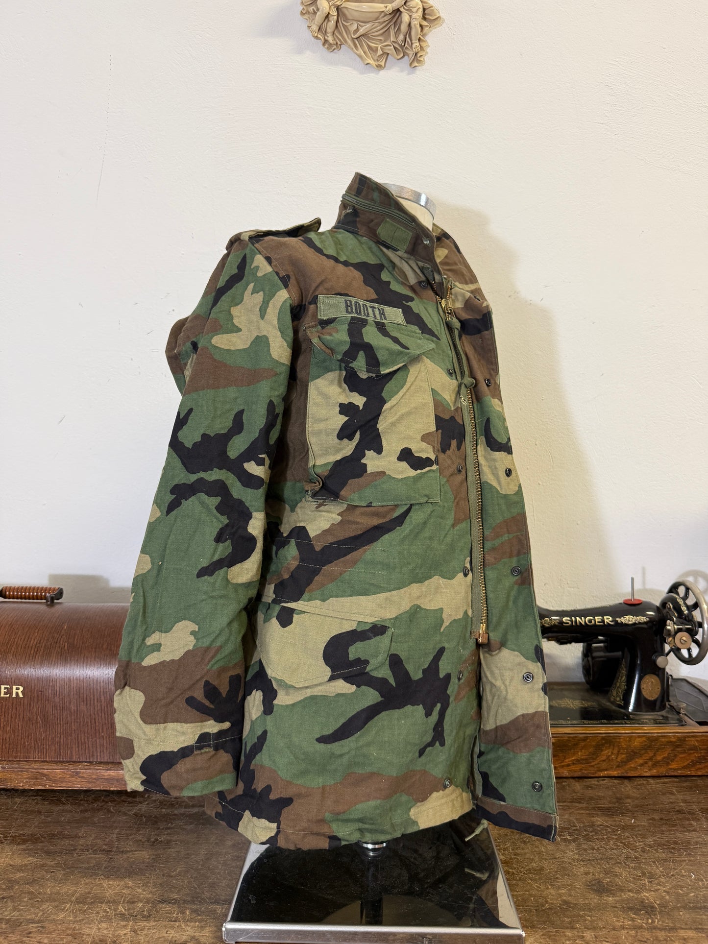 Vintage Woodland Field Jacket M65 Us Army “XS/S”
