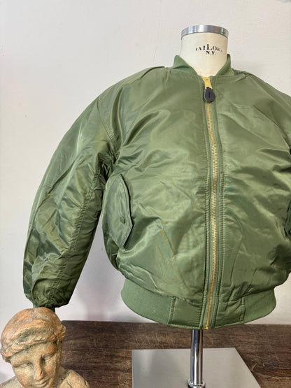 Olive Bomber Jacket MA1