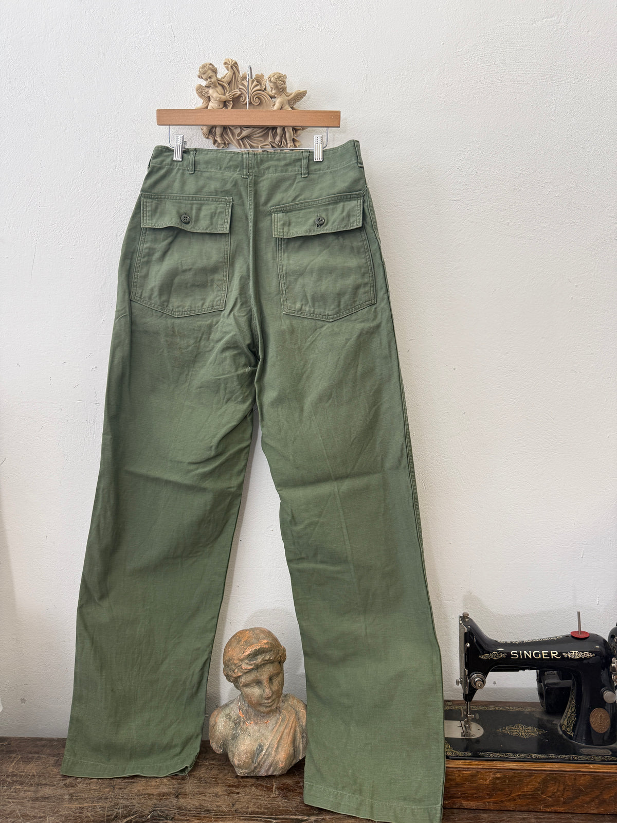Vintage Og 107 Us Army Fatigue Pants “W32”