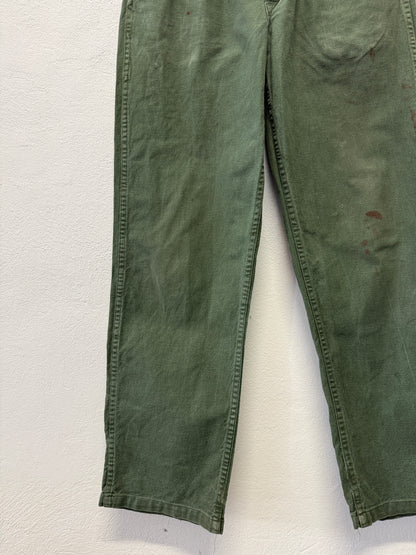 Vintage Swedish Army Fatigue Pants “W28”